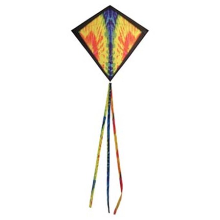 In The Breeze Diamond Kite 30 in. Tie Dye 786900